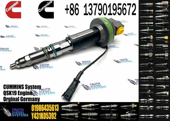 Common Rail Fuel Injector 288-2078 2882078 F00BJ00002 01986435613 for Cummins QSK19 QSK60 Engine