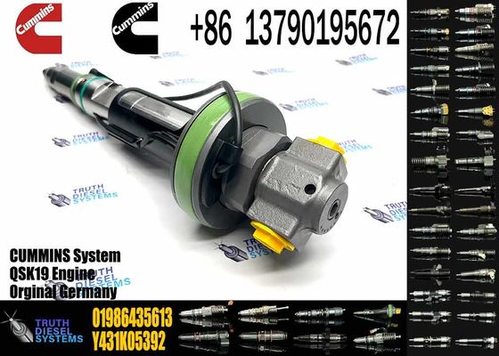 Common Rail Fuel Injector 288-2078 2882078 F00BJ00002 01986435613 for Cummins QSK19 QSK60 Engine