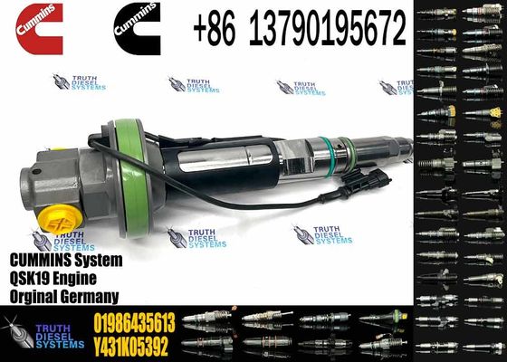 Common Rail Fuel Injector 288-2078 2882078 F00BJ00002 01986435613 for Cummins QSK19 QSK60 Engine