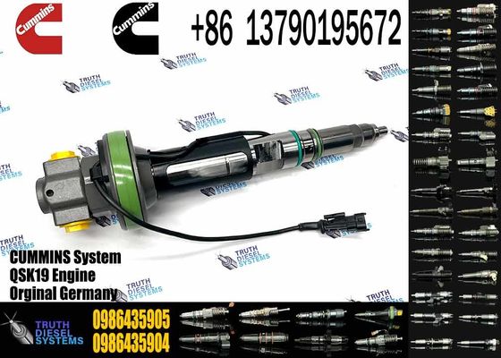 Common Rail Diesel Fuel Injector 0986435905 For Cummins QSK19 QSK38 QSK60