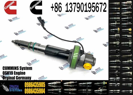 Common Rail Diesel Fuel Injector 0986435905 For Cummins QSK19 QSK38 QSK60