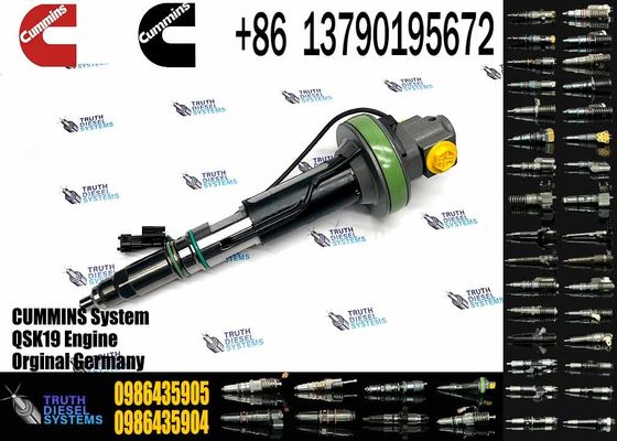Common Rail Diesel Fuel Injector 0986435905 For Cummins QSK19 QSK38 QSK60
