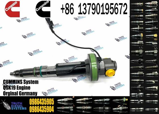 Common Rail Diesel Fuel Injector 0986435905 For Cummins QSK19 QSK38 QSK60