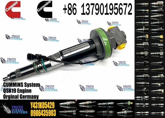 High Quality Common Rail Diesel Fuel Injector Y431K05429 4964170 For Cummins QSK19 QSK38 QSK60