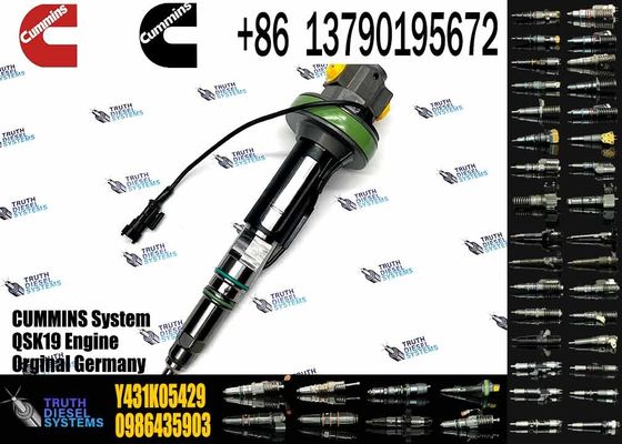High Quality Common Rail Diesel Fuel Injector Y431K05429 4964170 For Cummins QSK19 QSK38 QSK60