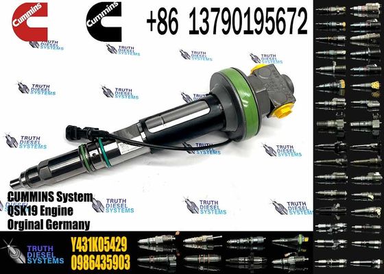 High Quality Common Rail Diesel Fuel Injector Y431K05429 4964170 For Cummins QSK19 QSK38 QSK60