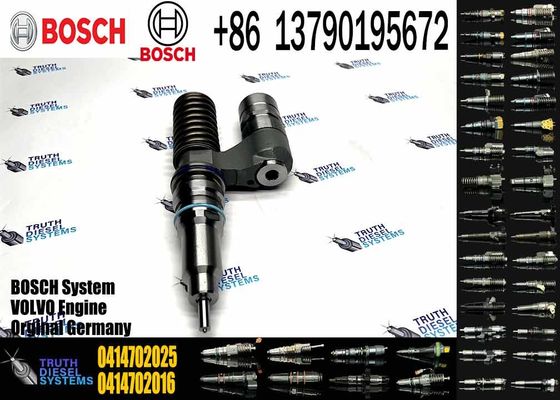 Injector Valve Good Quality Diesel Fuel Injector 0414702016 0414702025 For VOLVO PENTA D12D-A 21160093 3801293