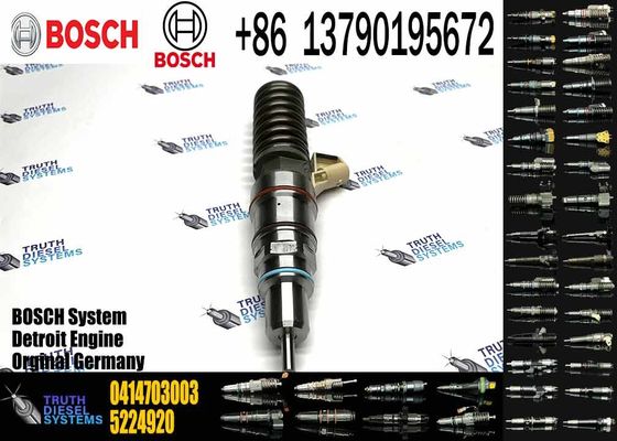 High Performance S60 14L N3 Diesel Fuel Injector 0414703003