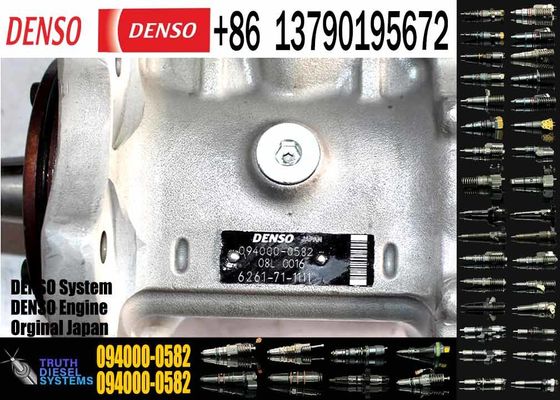 New Diesel Fuel pump SAA6D140E-5 Excavator Diesel Engine Fuel Pump 094000-0582 094000-0584 6261-71-1111