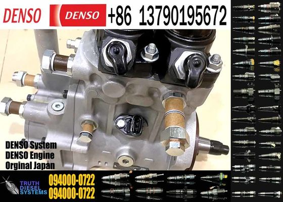 High Quality Common Rail Pump 094000-0720 Diesel Fuel Injection Pump For ISUZU 6TE1 Engine 094000-0722 8-97625496-3