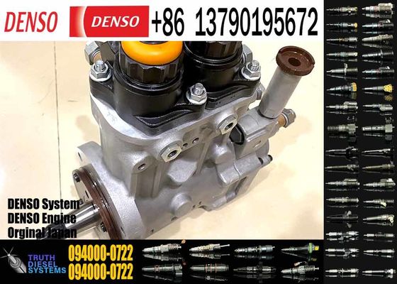 High Quality Common Rail Pump 094000-0720 Diesel Fuel Injection Pump For ISUZU 6TE1 Engine 094000-0722 8-97625496-3