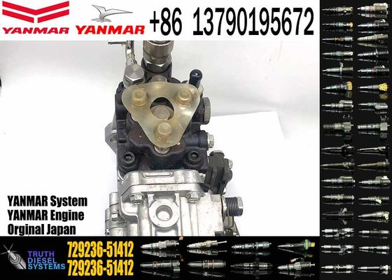 Excavator Parts 3TNV88 Engine Fuel Injection Pump 729261-51470 729236-51412 Excavator Injection Fuel Pump