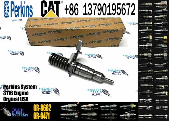New common rail injector 0R-8682 0R-8467 9Y-4982 127-8220 0R-0471 101-4561for diesel engine CAT