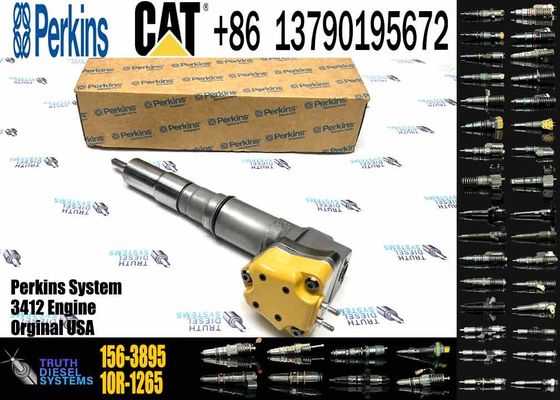1563895 1697408 Engine Parts Fuel Injector 156-3895 169-7408 171-9704 For CAT Caterpillar 3412 1719704 engine