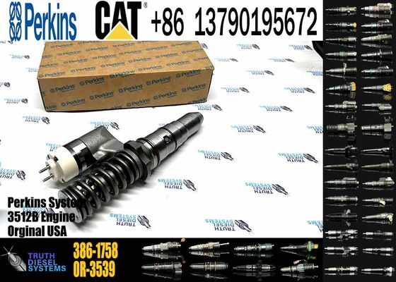 Excavator Parts 3512B Engine Injector 386-1771 10R-3255 386-1754 386-1758 386~1767 392-0208fuel Injector For Excavator