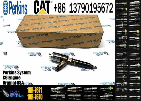 Diesel Fuel Injector 10R7671 10R-7671 320-0677 3200677 326-4700 3264700 For CAT Excavator Engine C4.4 C6.4