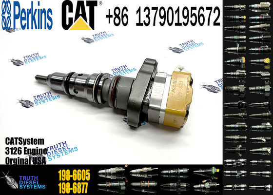 3126 3126B Diesel Engine Fuel Injector Assembly 10R0782 10R-0782 198-6605 1986605 178-0199 10R-2995 180-7341