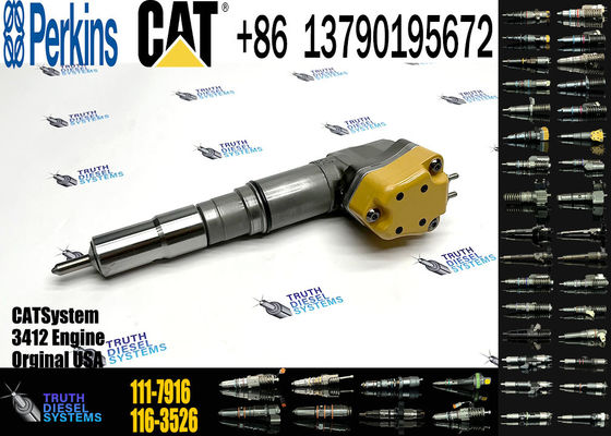Excavator parts Engine 3408 3412 Fule Injetor 156-3895 111-7916 204-2467 198-4752 232-1167 20R-5392
