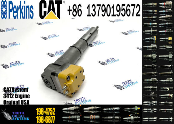 Fuel Injector 232-1183 2321183 198-4752 1984752 For CAT D10N D9L Engine 3408 3408C 3408E 3412