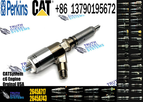 Diesel Fuel Engine Injector 2645A717 32F61-00013 10R-7675 2645A748 Fuel Injector For Cat Excavator Engine C6 C6.4