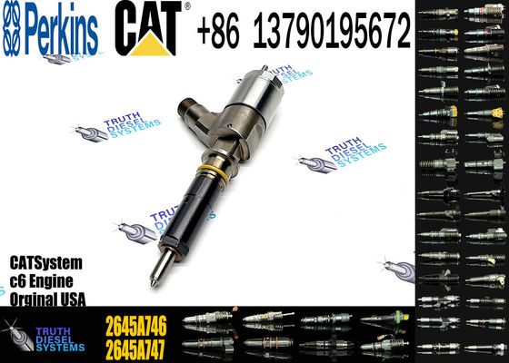 Diesel Engine Spare Parts Common Rail Fuel Injector 2645A746 2645A738 For CAT Perkins C6.6 C4.4 E320D Excavator