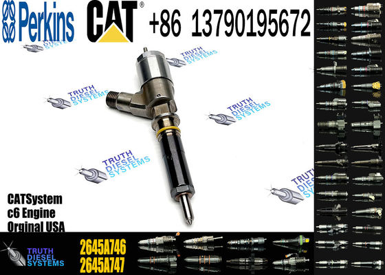 Diesel Engine Spare Parts Common Rail Fuel Injector 2645A746 2645A738 For CAT Perkins C6.6 C4.4 E320D Excavator