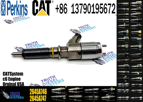 Diesel Engine Spare Parts Common Rail Fuel Injector 2645A746 2645A738 For CAT Perkins C6.6 C4.4 E320D Excavator