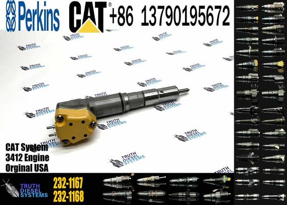 Excavator Parts Engine 3408 3412 Fule Injetor 232-1167 20R-5392 173-4059 198-6877 10R1262 232-1170