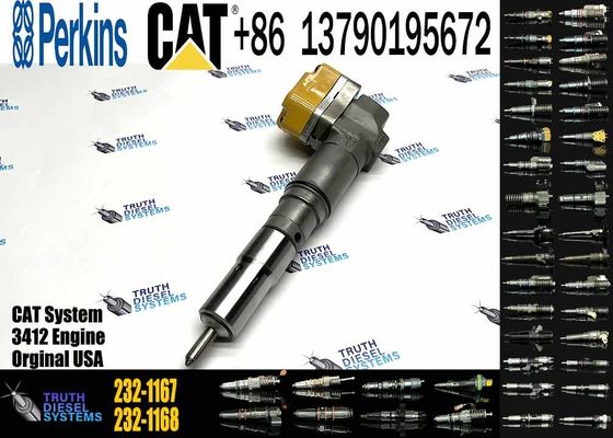 Excavator Parts Engine 3408 3412 Fule Injetor 232-1167 20R-5392 173-4059 198-6877 10R1262 232-1170