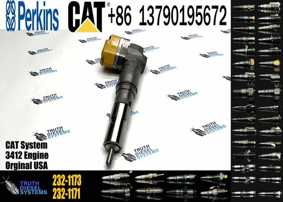 Fuel Injector 10R1266 232-1183 232-1173 232-1168 174-7528 174-7526 For Cat Engine 3412 3412E Excavator Spare Parts