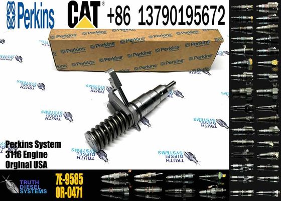 Excavator Common Rail E320L S6K Engine Injector 20R-2056 7E-8729 Fuel Injection Nozzle 7E-9585