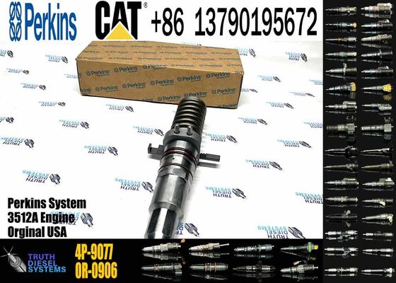 Construction Machinery Parts 4P-9077 0R-2925 Common Rail Fuel Injector 7E3383 for Caterpillar 3508 3512 3516 Excavator Engine