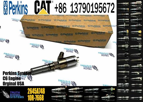 2645A748 320D Engine Diesel Fuel Injector 2645A749 320-0690 2645A751 Injector 2645A753 321-3600 for CAT Excavator Perkins