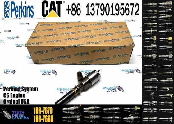 320-0670 10R-7670 3200670 10R7670 Common Rail Fuel Injector Compatible with Caterpillar CAT C6.6 Engine