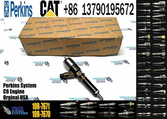 320-0670 10R-7670 3200670 10R7670 Common Rail Fuel Injector Compatible with Caterpillar CAT C6.6 Engine