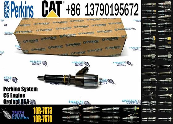 10R7673 10R-7673 Fuel Injector CAT C6.6 Common Rail Fuel Injector 3200690 320-0690 for Cat 928H 928HZ 930H 938H 963D