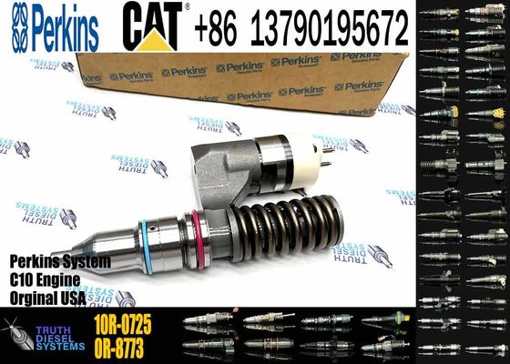 Excavator Injector 10R 0725 10R0725 10R-0725 for C10 Engine Parts Diesel Nozzle Assembly Auto Parts