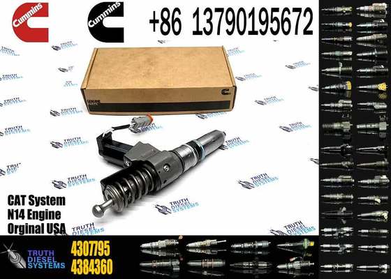 Common Rail Fuel Injector 4307795 3073995F for Cummins QSN14 N14 Engine