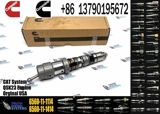 6560-11-1114 6560-11-1110 6560-11-1111 6560-11-1112 6560-11-1113 Fuel Injector SA6D170E-3 Engine Injector for komatsu Excavator