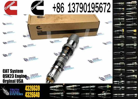 Original Cummins 4954801 4326639 for Cummins K78 engine fuel injector machinery engine parts