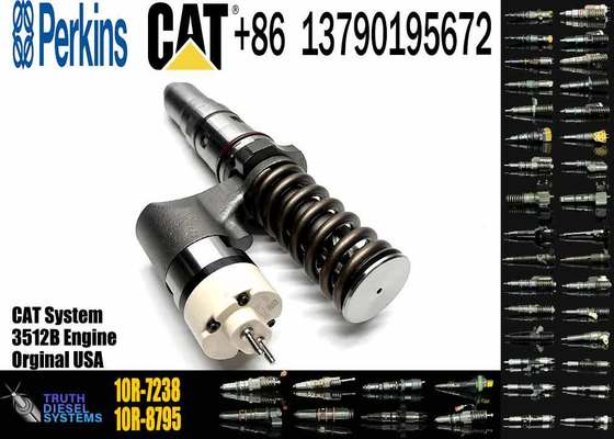 246-1854 2461854 Diesel Fuel Injector for Caterpillar CAT 3508C 3512C 10R-7238 Common Rail Injection Valves