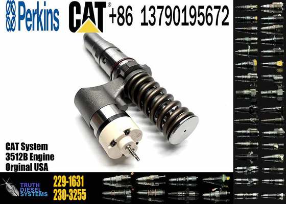 Excavator Parts 3512B Engine Injector 204-2067 229-1631 245-8272 246-1854 250-1311 Fuel Injector for Excavator