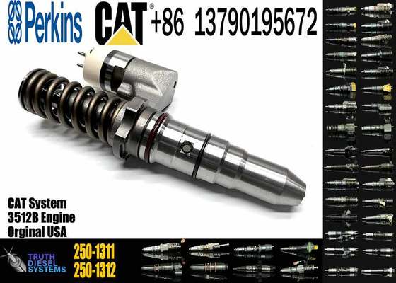 250-1308 2501308 Diesel Fuel Injector for Caterpillar CAT 3512B 3516B 10R-1280 Common Rail Injection Valves