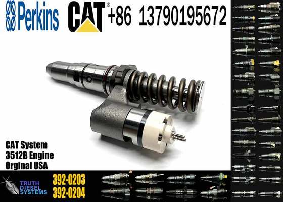 Fuel Injector 392-0203 3920203 Diesel Engine Fuel Injector 20R-1267 20R1267 for CAT 994D 793D 3512B