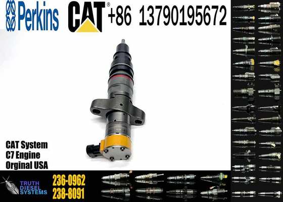 WEIYUAN C-9 Diesel Fuel Engine Common Rail New Injector 235-9649 236-0962 for CAT E330C Excavator Injection 2359649 2360962
