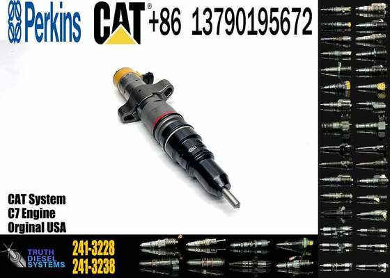 Excavator Fuel Injector 238-8901 328-2586 241-3228 10R-4763 241-3238 10R-7221 Cat C7 Injector 387-9427