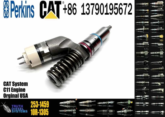 Excavator Spare Parts C11 Engine Fuel Injector 249-0712 253-1459 Construction Machinery Injector Assy