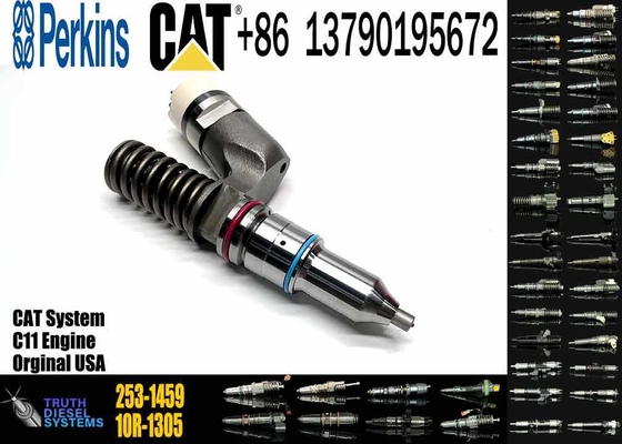 Excavator Spare Parts C11 Engine Fuel Injector 249-0712 253-1459 Construction Machinery Injector Assy