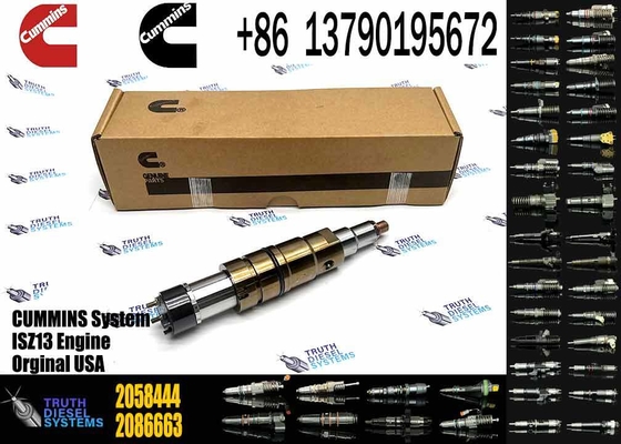Diesel Fuel Injector 2058444 2086663 New Common Rail Injector 5579417 4307217 for Cummins Scania