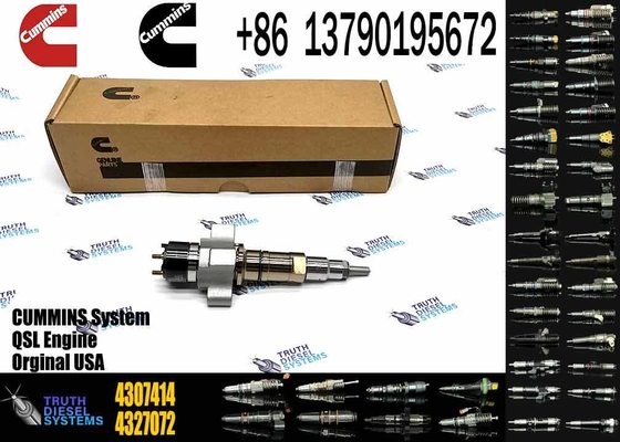 High Quality Diesel Engine Injector 4327072 4307414 Fuel Injector Model 430-7414 for QSL Excavator QSL9.3 ISCE Engine 6L